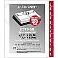 AT-A-GLANCE® Compact Desk Calendar Refill, 3" x 3 3/4", 30% Recycled, January-December 2018 (E91950-18)