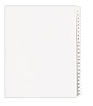 Avery® Allstate®-Style Collated Legal Exhibit Dividers, 8 1/2" x 11", White Dividers/White Tabs, 1–25, Pack Of 25 Tabs 1 thumbnail image