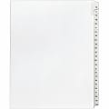 Avery® Allstate®-Style Collated Legal Exhibit Dividers, 8 1/2" x 11", White Dividers/White Tabs, 76–100, Pack Of 25 Tabs 1 thumbnail image