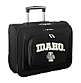 Denco Sports Luggage Rolling Overnighter With 14" Laptop Pocket, Idaho Vandals, 14"H x 17"W x 8 1/2"D, Black