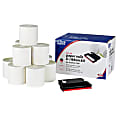 Office Depot® Brand Verifone 900-R Kit, 3" x 100', Pack Of 10 Rolls And 1 Ribbon