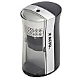 X-ACTO® Inspire+ Battery-Powered Desktop Pencil Sharpener, Black/Silver