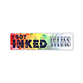 Custom Printed Full-Color Bumper Stickers, 3" x 11-1/2" Rectangle, Box Of 125 Stickers