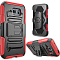 i-Blason Prime Carrying Case (Holster) Smartphone - Red - Impact Resistant, Shock Resistant - Silicone, Polycarbonate Body - Holster, Belt Clip 1 thumbnail image