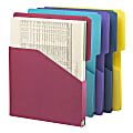 Smead® Expanding Slash Jackets, 1" Expansion, Letter Size, Assorted Colors, Pack Of 5 1 thumbnail image