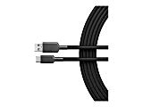 ALOGIC Elements PRO USB-C to USB-A Cable - Male to Male - 1m - USB 2.0 - 3A - 480Mbps - Black - 3.28 ft USB/USB-C Data Transfer Cable  - ELPCA201BK 1 thumbnail image