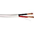 Vericom 14-Gauge 2-Conductor Stranded Oxygen-Free Speaker Cable, 500’, White, AW142-01990