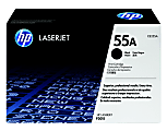 HP 55A Black Toner Cartridge, CE255A