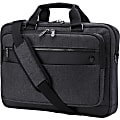 HP Executive Carrying Case for 15.6" HP Notebook - Gray - Shoulder Strap, Luggage Strap, Handle - 3.8" Height x 16.3" Width x 11.8" Depth 1 thumbnail image