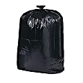 Genuine Joe Contractor Cleanup Trash Bags, 42 Gallons, 33" x 48", Black, Box Of 20