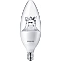 Philips Hue Candle-Shaped Smart LED Light Bulb, Soft White