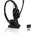 Sennheiser MB Pro 2 UC Headset - Stereo - Wireless - Bluetooth - 82 ft - 150 Hz - 15 kHz - Over-the-head - Binaural - Supra-aural - Noise Cancelling Microphone 1 thumbnail image