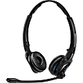 Sennheiser MB Pro 2 Headset - Stereo - Wireless - Bluetooth - 82 ft - 150 Hz - 15 kHz - Over-the-head - Binaural - Supra-aural - Noise Cancelling Microphone
