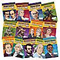 Gallopade Presidents, Explorers and Inventions Set, Set of 13 Books