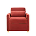 Lifestyle Solutions Serta Isla Convertible Chair, Cinnamon 1 thumbnail image