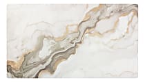 Realspace™ Modern Desk Pad, 14-3/4" x 26", 30% Recycled, Natural Marble 1 thumbnail image