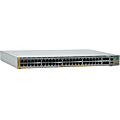 Allied Telesis AT-x510-52GTX Layer 3 Switch - 48 Ports - Manageable - Gigabit Ethernet, 10 Gigabit Ethernet - 10/100/1000Base-T, 10GBase-X - 3 Layer Supported - Twisted Pair, Optical Fiber - Rack-mountable 1 thumbnail image
