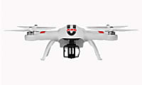 AEE AP9 Quadcopter Drone, 14 1/2"H x 14 1/2"W x 5 3/4"D, White 1 thumbnail image