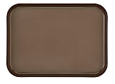 Cambro Rectangular Camtread Trays, 14" x 18", Brown, Set Of 12 Trays 1 thumbnail image