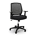 OFM Essentials Plastic Mid-Back Task Chair, Black 1 thumbnail image