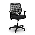 OFM Essentials Plastic Mid-Back Task Chair, Black