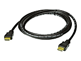 ATEN - HDMI cable with Ethernet - HDMI male to HDMI male - 49 ft - shielded - black - for ATEN VM5808HA; VanCryst VM0808HA, VM5404H, VM6404HB, VM6809H, VS0801H