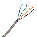 Comprehensive Cat 6 550 MHz Shielded Solid Grey Bulk Cable 1000ft