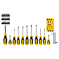 Stanley 50-Piece Screwdriver Set, Black/Yellow 1 thumbnail image