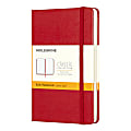 Moleskine Classic Hard Cover Notebook, 3-1/2” x 5-1/2”, Ruled, 192 Pages, Red 1 thumbnail image
