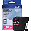 Brother® LC103 Magenta High-Yield Ink Cartridge, LC103M
