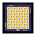 Imperial NFL Wall-Mounted Magnetic Chess Set, Minnesota Vikings