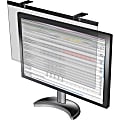 Business Source LCD Monitor Privacy Filter Black - For 22" Widescreen LCD, 21.5" Monitor - 16:10 - Acrylic - Anti-glare - 1