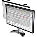 Business Source LCD Monitor Privacy Filter Black - For 22" Widescreen LCD, 21.5" Monitor - 16:10 - Acrylic - Anti-glare - 1 Pack