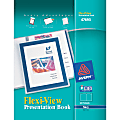 Avery® Flexi-View Presentation Book, 24 Pockets, Blue 1 thumbnail image