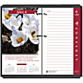 House of Doolittle Earthscapes Desk Calendar Refill - Julian - Daily - January 2017 till December 2017 - 1 Day Double Page Layout - 3.50" x 6" - Desktop - Assorted