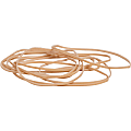 Sparco Premium Quality Rubber Bands - Size: #19 - 3.50" Length x 60 mil Width - 30 mil Thickness - Sustainable - 425 / Box - Natural
