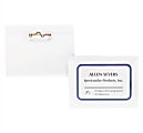 Business Source Pin Style Holder Name Badge Kit - Clear - 100 / Box 1 thumbnail image