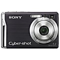 Sony® Cyber-shot® DSC-W80/B 7.2-Megapixel Digital Camera, Black 1 thumbnail image