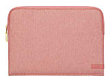 Moshi Pluma Carrying Case (Sleeve) for 13" Apple, Microsoft Surface Pro 4, Surface Pro 7, Surface Pro X MacBook Pro (Retina Display), MacBook Air (Retina Display), MacBook Pro, MacBook Air - Carnation Pink - 9.5" Height x 1" Width x 12.8" Depth 1 thumbnail image