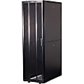 C2G 42U Rack Enclosure Server Cabinet - 600mm (23.62in) Wide - For Server, PDU, LAN Switch - 42U Rack Height x 19" Rack Width - Black - 3000 lb Static/Stationary Weight Capacity