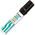 Pilot Super Color Jumbo Refillable Marker, Chisel Point, Extra-Broad Point, Black