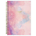 2024 Blue Sky™ Bespoke Frosted Weekly/Monthly Planning Calendar, 5" x 8", Pink, January to December