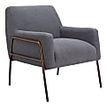 Zuo Charleston Accent Chair, Gray 1 thumbnail image