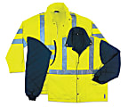 Ergodyne GloWear 8385 4-In-1 Polyester Thermal Jacket, 3X, Lime