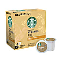 Starbucks® Single-Serve Coffee K-Cup®, Veranda Blend, Carton Of 16