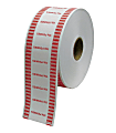 Control Group Automatic Coin Wraps, Pennies, Red, 2,000 Wraps Per Roll, Pack Of 8 Rolls 1 thumbnail image