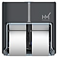 Highmark® High-Capacity Bathroom Tissue Dispenser, 4 Rolls, 12"H x 12-5/8"W x 6-5/8"D, Dark Gray 1 thumbnail image