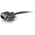 C2G 15ft CMP-Rated Low Profile DB9 Null Modem Cable M-F