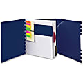 TOPS® Ampad Versa Crossover Notebook, 8 1/2" x 11", 60 Sheets, Navy 1 thumbnail image