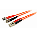 StarTech.com 7m Fiber Optic Cable - Multimode Duplex 62.5/125 LSZH Fiber Jumper Cord - LC/ST - Connect fiber network devices for high-speed transfers with LSZH rated cable - 7m LC/ST Fiber Optic Cable - 7 m LC to ST Fiber Patch Cable 1 thumbnail image